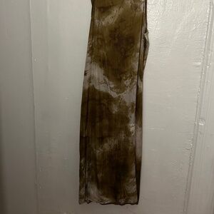 Grade & Gather Tie Dye mid slip dress